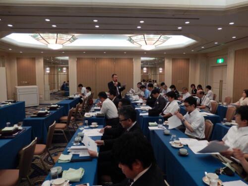 平成25年6月代議員会風景