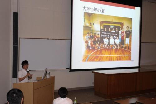 平成25年9月学生留学報告会風景